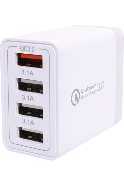Powertran 4 Output QC3.0 4.5A High Current USB Charger