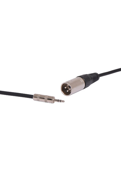 Redback XLR Male To Stereo 3.5mm Plug 1m