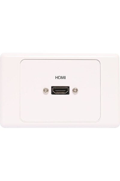 Dynalink HDMI Wallplate with Flylead Connection