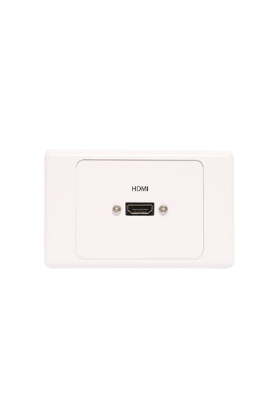 HDMI Wallplate with Flylead Connection