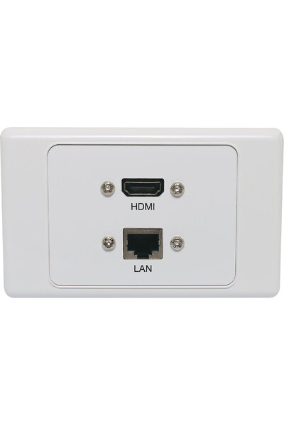 Dynalink RJ45 Cat6 HDMI Fly Lead Wallplate