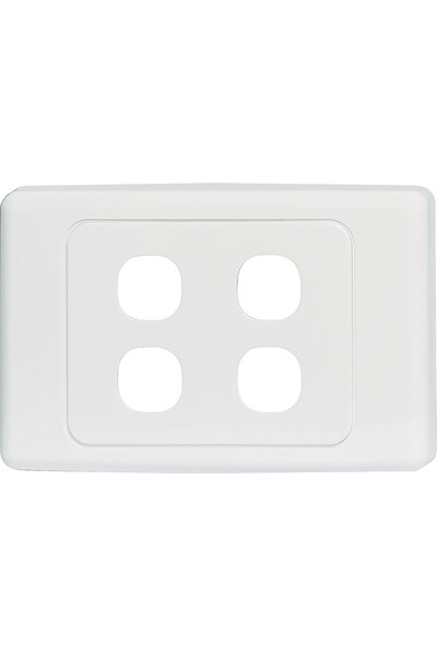 Clipsal 4 Way Clipsal Clip-In Wallplate