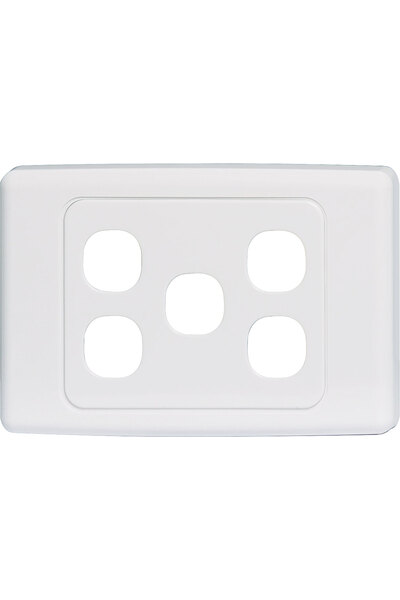 Clipsal 5 Way Clipsal Clip-In Wallplate