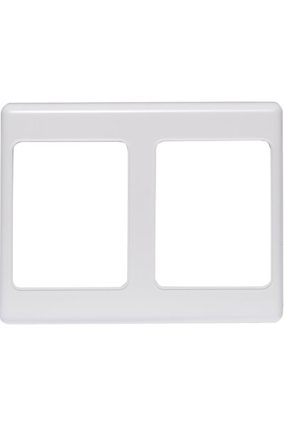 Altronics White Dual Blank Wallplate Cover