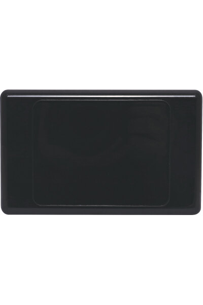 Altronics Dual Cover Black Wallplate