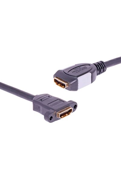 Dynalink HDMI Socket to HDMI Socket 170mm Wallplate Fly Lead