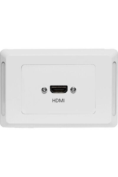 Altronics Single HDMI Horizontal Wallplate With Flyleads - Clipsal Pro