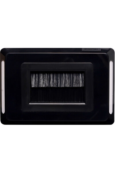 Altronics Flat Black Brush Entry Wallplate - Clipsal Pro