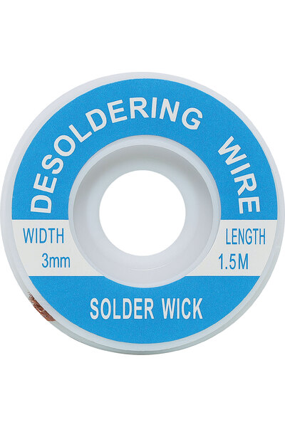 Altronics 3mm 1.5m Solder Wick Desoldering Braid