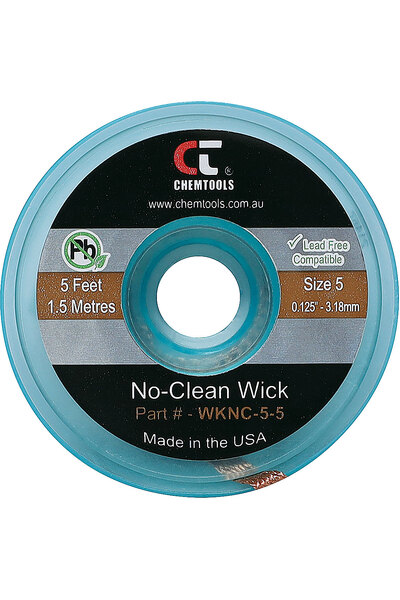 Chemtools 3.2mm Brown 1.5m Solder Wick Desoldering Braid