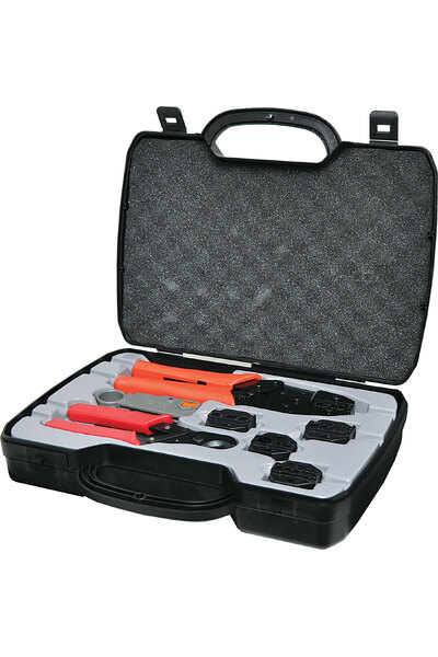 Altronics Crimptool Ratchet Coaxial Universal Kit