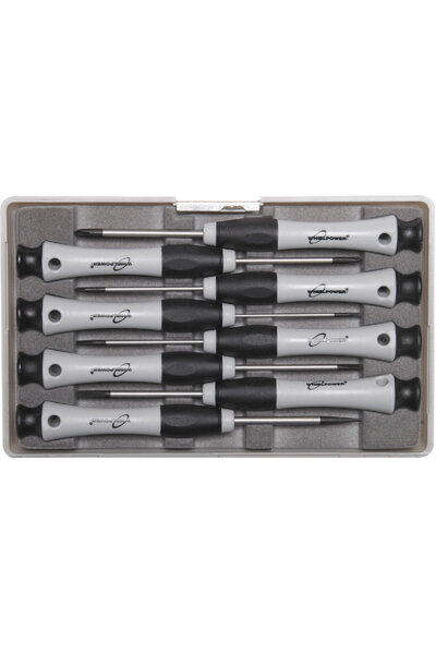 Altronics 8 Piece Mini Phillips / Flat Blade Screwdriver Set