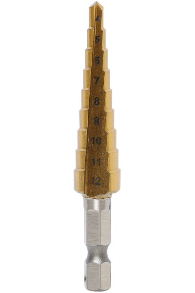 Altronics 4 to 12mm / 9 Step Drill Bit