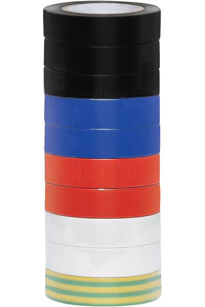 Nitto Rainbow Insulation Tape Pk 10
