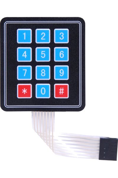 Altronics 3x4 Numeric Membrane Keypad Module