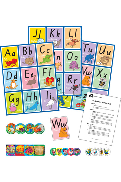 Alphabet Letters Activity Pack