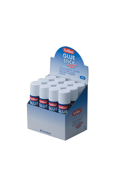 Artline Glue - Disappearing Purple Stick: 40g (Box of 12)