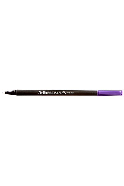 Artline Supreme Fineliner Pens (0.4mm) - Pack of 12: Purple
