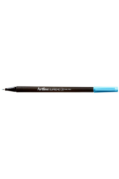 Artline Supreme Fineliner Pens (0.4mm) - Pack of 12: Light Blue