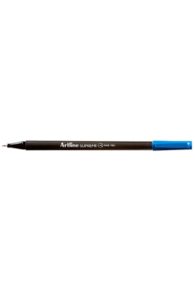 Artline Supreme Fineliner Pens (0.4mm) - Pack of 12: Royal Blue