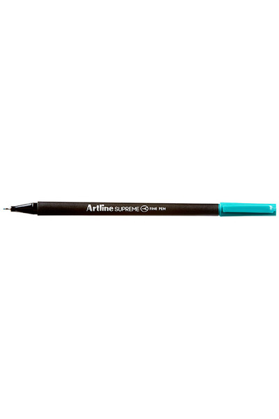 Artline Supreme Fineliner Pens (0.4mm) - Pack of 12: Turquoise