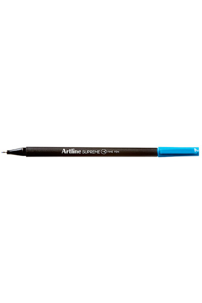 Artline Supreme Fineliner Pens (0.4mm) - Pack of 12: Sky Blue