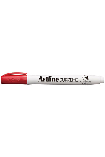 Artline Supreme - Whiteboard Markers (Pack of 12): Red