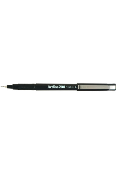 Artline Pen 200 - 0.4mm Fineline: Black (Single)