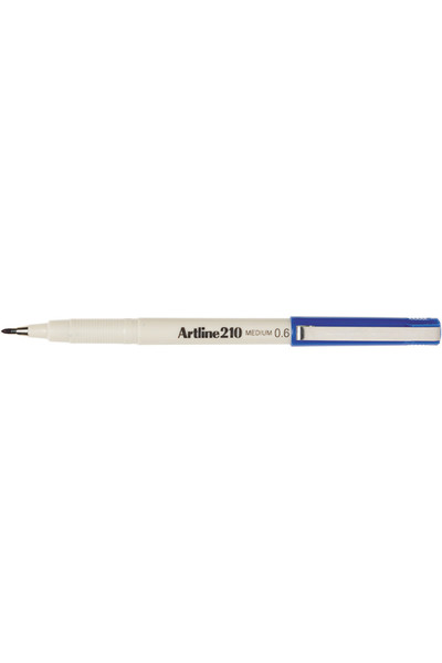 Artline Markers 210 (Medium) - Blue 0.6mm (Box of 12)