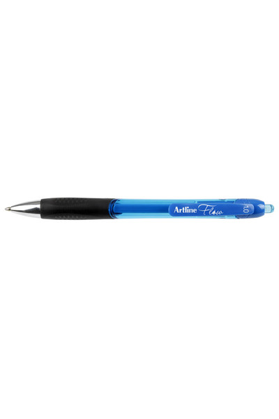 Artline Ballpoint Pen - Flow 1.0mm Retractable: Blue (Box of 12)