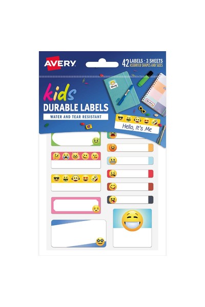 Avery Name Labels - School Multipack (Hello It's Me): 42 Labels
