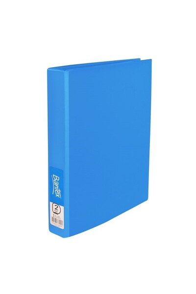 Bantex Binder A4 - 2 D-ring 25mm (Blueberry)