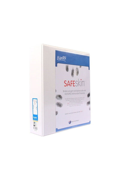 Safe Skin Insert Binder 2D A4 - 50mm (White)