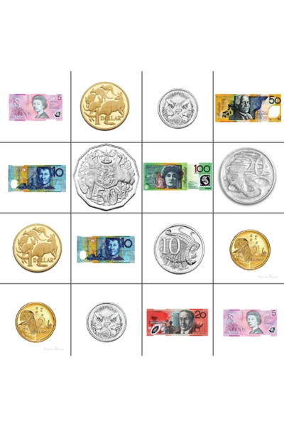 Bee-Bot Mat - Australian Currency