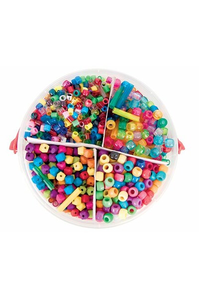 Basics - Plastic Beads (655g)