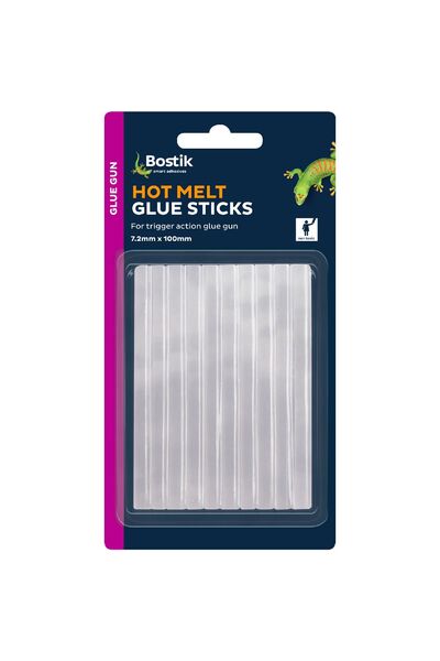 Bostik - Hot Melt Glue Sticks (Pack of 10)