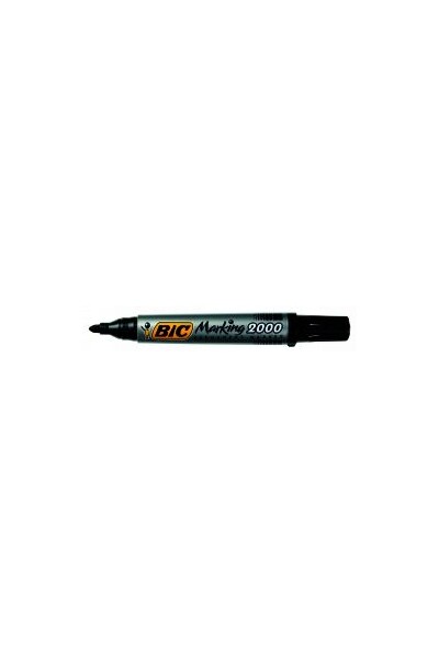 BIC Marker - Marking 2000: Permanent 1.7mm Bullet Tip Black (Single)