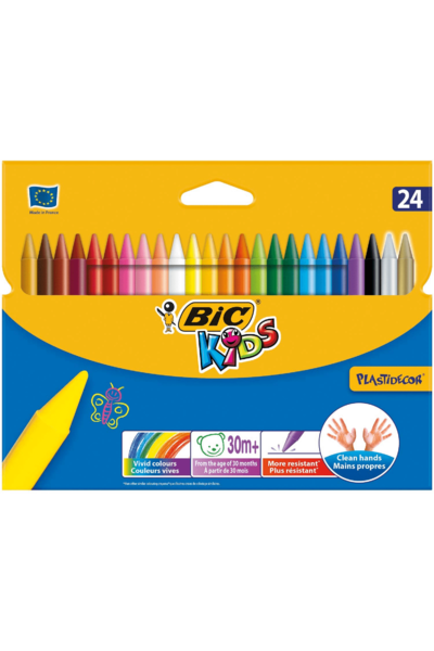 Bic Crayons - Plastidecor: Pack of 24
