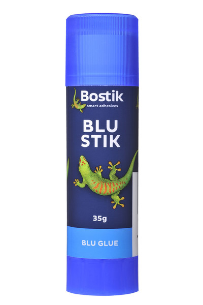 Bostik Glue - Blu Stick: 35g (Pack of 10)