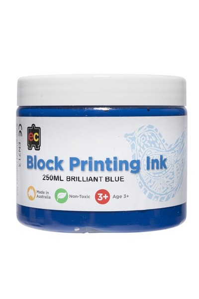 Block Printing - Brilliant Blue