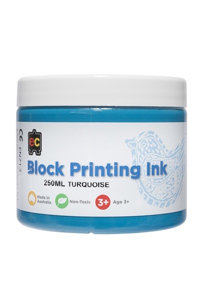 Block Printing - Turquoise