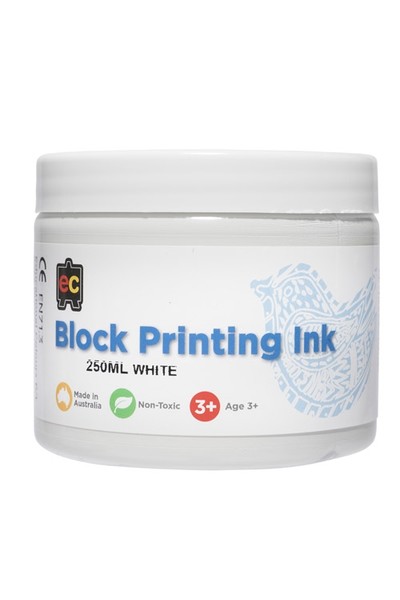 Block Printing - White