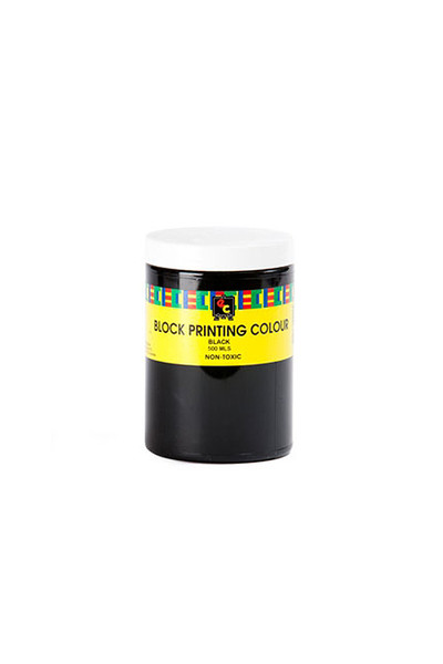 Block Printing 500ml - Black