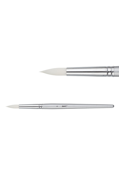 Zart Taklon Brushes - Dynamic Round (7.5mm): Size 6