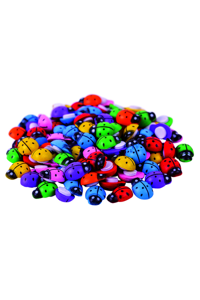 Wooden Ladybugs - Assorted (Pack of 200)