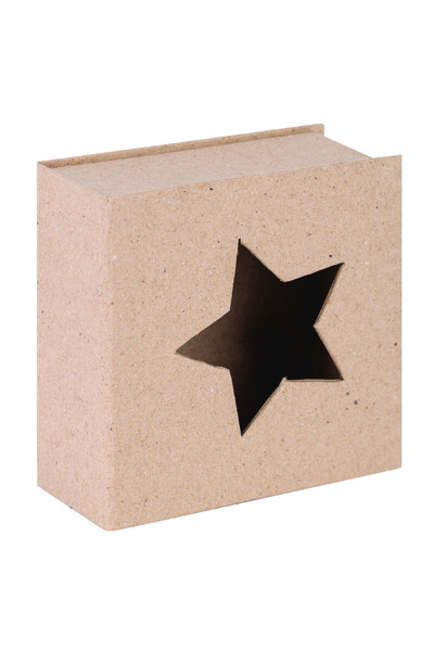 Papier Mache Cut-Out - Star Box