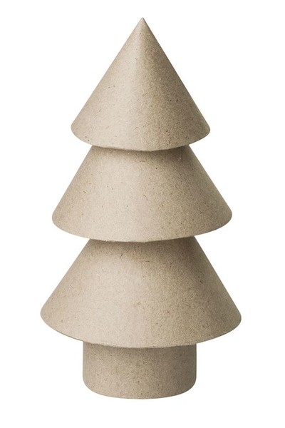 Papier Mache - Christmas Trees (Pack of 5)