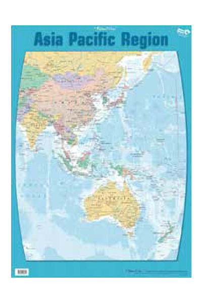 Asia Pacific Region Double-Sided Chart