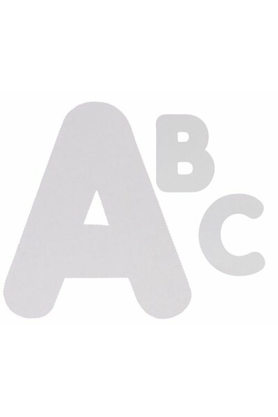 Cardboard Collage Alphabet