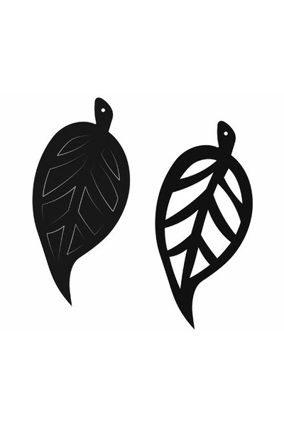 Cardboard Leaf Shapes - Pack of 10